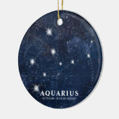 Décoration En Céramique Horoscope de virus, (Gauche)