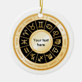 Décoration En Céramique Horoscope Mandala (Devant)