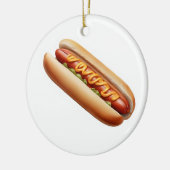 Décoration En Céramique Hotdog avec moutarde (Gauche)