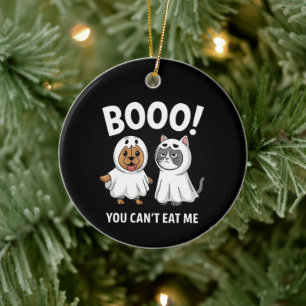 Décoration En Céramique Houhou Vous Ne Pouvez Pas Me Manger Chiens Et Chat