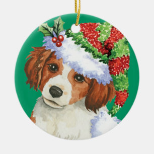 Décoration En Céramique Howlidays heureux Kooikerhondje