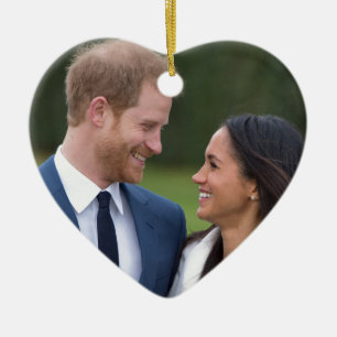 Décoration En Céramique HRH Prince Harry et Meghan Markle Mariage royal