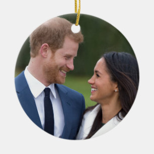 Décoration En Céramique HRH Prince Harry et Meghan Markle Mariage royal
