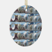 Décoration En Céramique Hub de communication de l'Internet TV d'antenne (Droite)