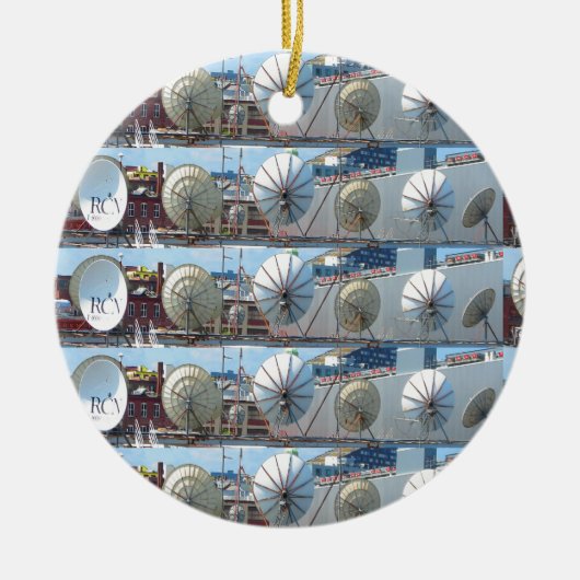 Décoration En Céramique Hub de communication de l'Internet TV d'antenne (Devant)