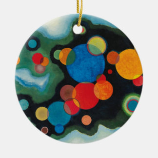 Décoration En Céramique Huile Abstraite de Kandinsky Deepened Impulse sur