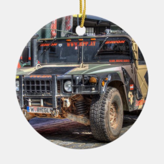 Décoration En Céramique Hummer H1 (Devant)