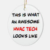 Décoration En Céramique hvac tech, génial (Gauche)