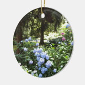 Décoration En Céramique Hydrangea Floral Trees Nature Photographie (Gauche)