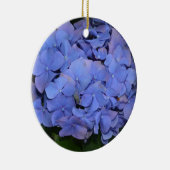Décoration En Céramique Hydrangea macrophylla violette rustique (Droite)