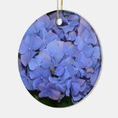 Décoration En Céramique Hydrangea macrophylla violette rustique (Gauche)