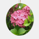 Décoration En Céramique Hydrangea Rose Clair (Gauche)