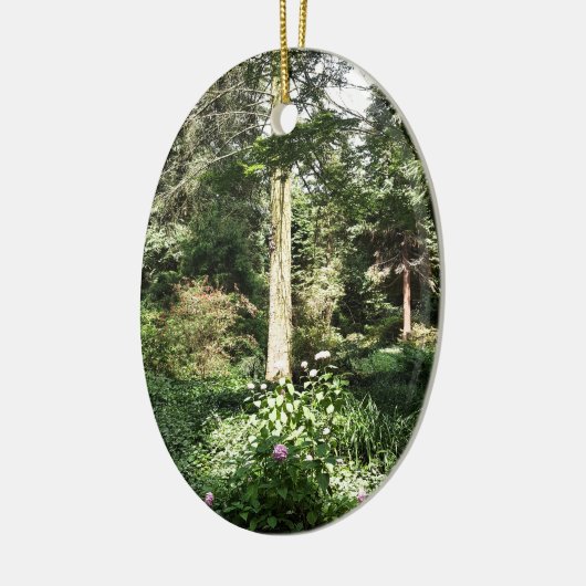 Décoration En Céramique Hydrangea Wood Trees (Gauche)