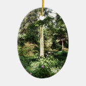 Décoration En Céramique Hydrangea Wood Trees (Devant)