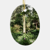 Décoration En Céramique Hydrangea Wood Trees (Dos)