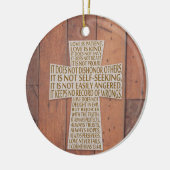 Décoration En Céramique I Corinthians 13 (Gauche)