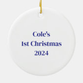 Décoration En Céramique I Creg Christmas Construction (Dos)