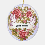 Décoration En Céramique I L'Ornement mariage Mer (Gauche)