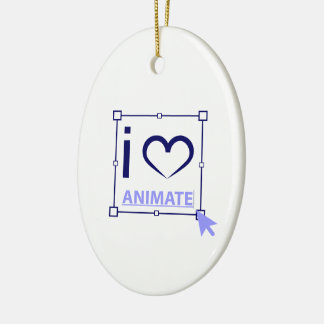 Décoration En Céramique I Love Animate