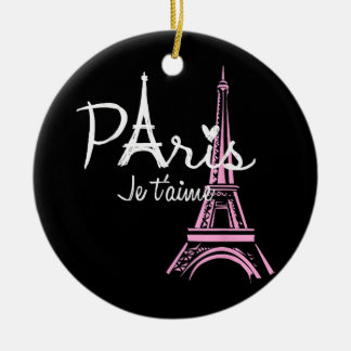 Décoration En Céramique I Love Paris Tour Eiffel France Souvenir français