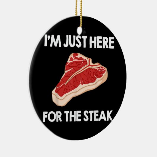 Décoration En Céramique I Love Steak Cadeau Ribeye House (Droite)