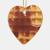 Décoration En Céramique I Love Waffles Ornament (Gauche)
