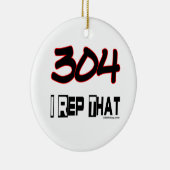 Décoration En Céramique I représentant cet indicatif régional 304 (Droite)