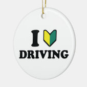 Décoration En Céramique I Wakaba [Coeur/Amour] Conduire (Gauche)