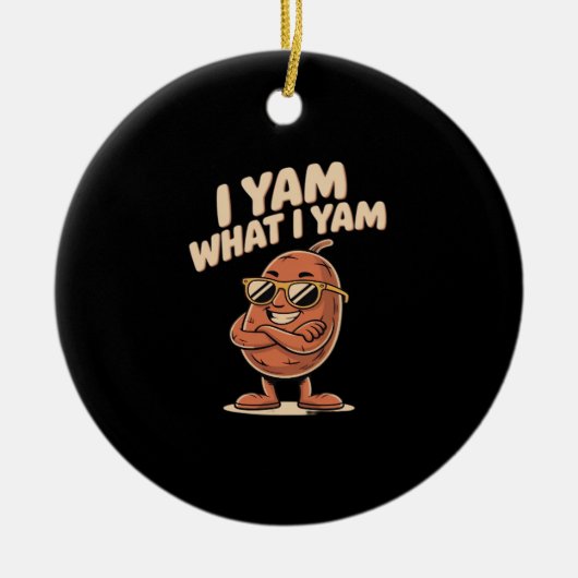 Décoration En Céramique I Yam What I Yam Classic Citation (Devant)