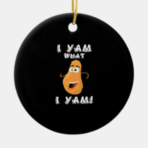 Décoration En Céramique I Yam What I Yam Classic Funny Meme