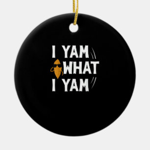 Décoration En Céramique I Yam What I Yam Design - Sweet Potato Lover Desig