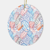 Décoration En Céramique Icône Voyage (Gauche)