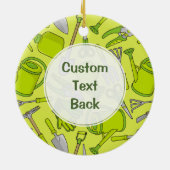 Décoration En Céramique Icônes de jardin (Dos)