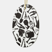 Décoration En Céramique Icons Silhouettes (Gauche)