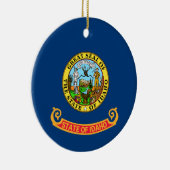 Décoration En Céramique Idaho State Flag (Droite)