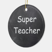 Décoration En Céramique Idée cadeau conception tableau noir super professe (Gauche)