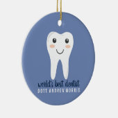 Décoration En Céramique Idée cadeau personnalisée pour dentiste (Droite)