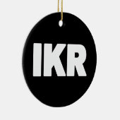 Décoration En Céramique IKR | Argot de texte (Droite)