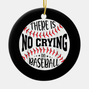 Décoration En Céramique Il N'Y A Pas De Pleurage Au Baseball