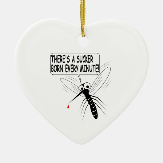 Décoration En Céramique Il y a un pompier né chaque minute (Devant)