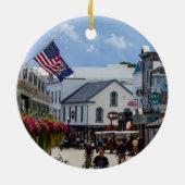 Décoration En Céramique Île Christmas (Dos)