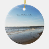 Décoration En Céramique Île de Palms Beach Sunset Caroline du Sud (Devant)