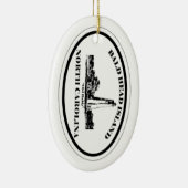 Décoration En Céramique Île de tête chauve (Droite)