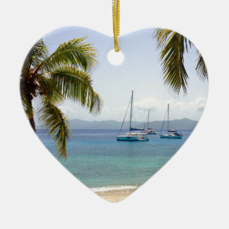 Décoration En Céramique Île Îles Vierges britanniques de tonnelier