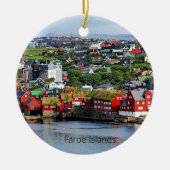 Décoration En Céramique Îles Féroé (Torshavn) (Devant)