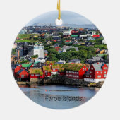 Décoration En Céramique Îles Féroé (Torshavn) (Dos)