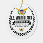 Décoration En Céramique Îles Vierges américaines (Gauche)