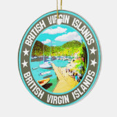 Décoration En Céramique Îles Vierges britanniques (Gauche)