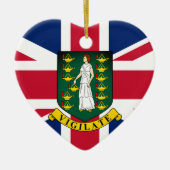 Décoration En Céramique Îles Vierges britanniques (Devant)