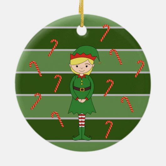 Décoration En Céramique illusima Elf Fille Noël spécial (Dos)